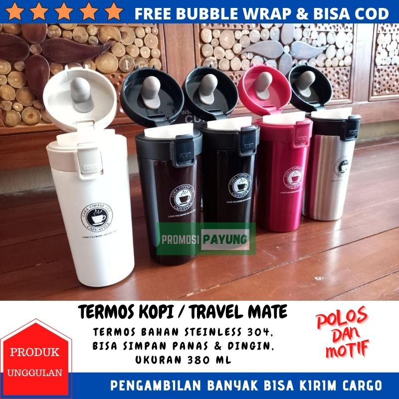 Jual Polos Eceran TERMOS KOPI TRAVEL MATE VACUUM TUMBLER GELAS MUG