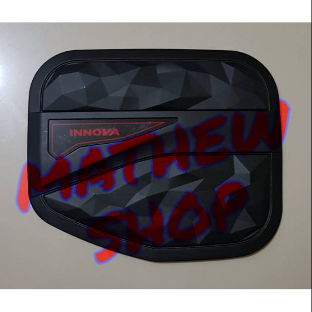 Jual Tank Cover All New Innova Reborn 2016Up Hitam Doff Tutup Tangki