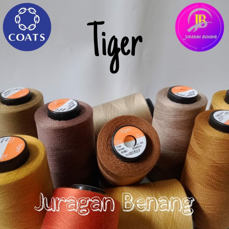 Jual Benang Jahit Tiger Ukuran 40 2 Termurah Terlengkap Shopee