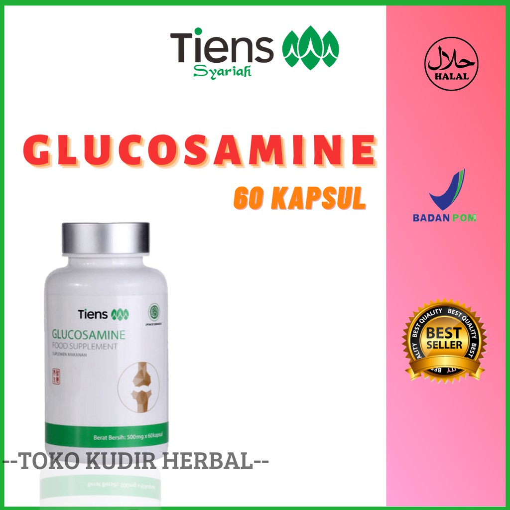 Jual GLUCOSAMIN TIENS ORIGINAL 500 MG OBAT UNTUK NYERI SENDI DAN