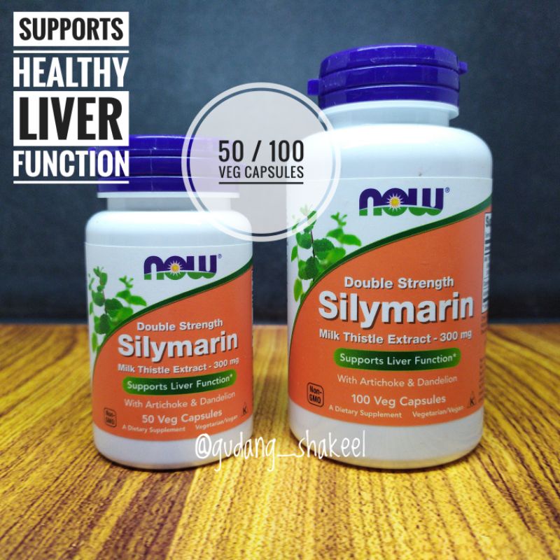 Jual Now Foods Silymarin Milk Thistle Mg Veg Caps Shopee