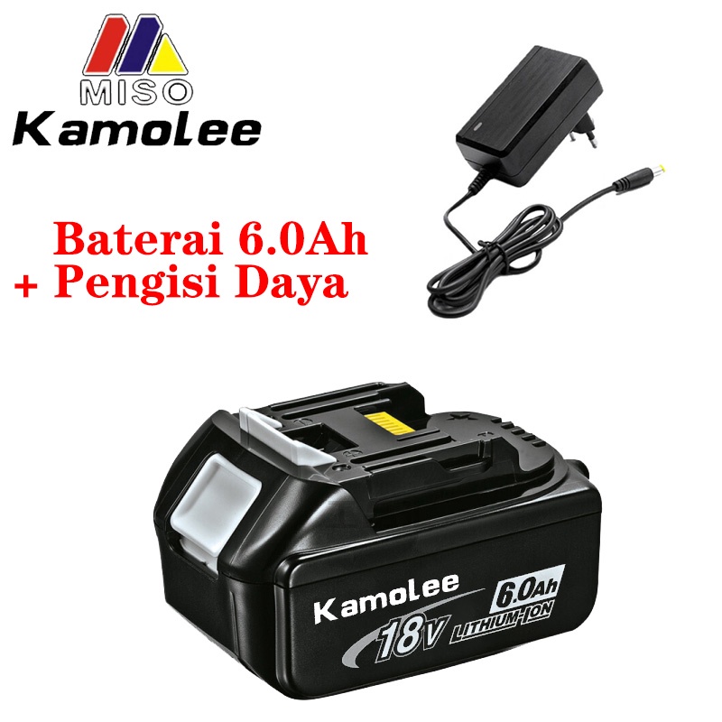 Jual Kamolee 18V 3000 MAh 5000 MAh 388VF Baterai Lithium Bor Tangan