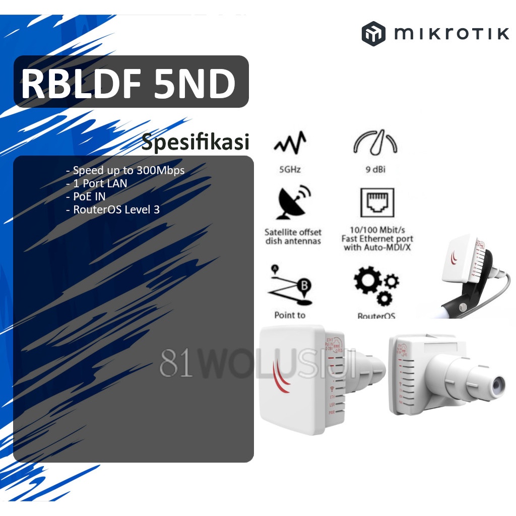 Jual Mikrotik Rbldf Nd Ldf Series Wireless Outdoor Shopee Indonesia