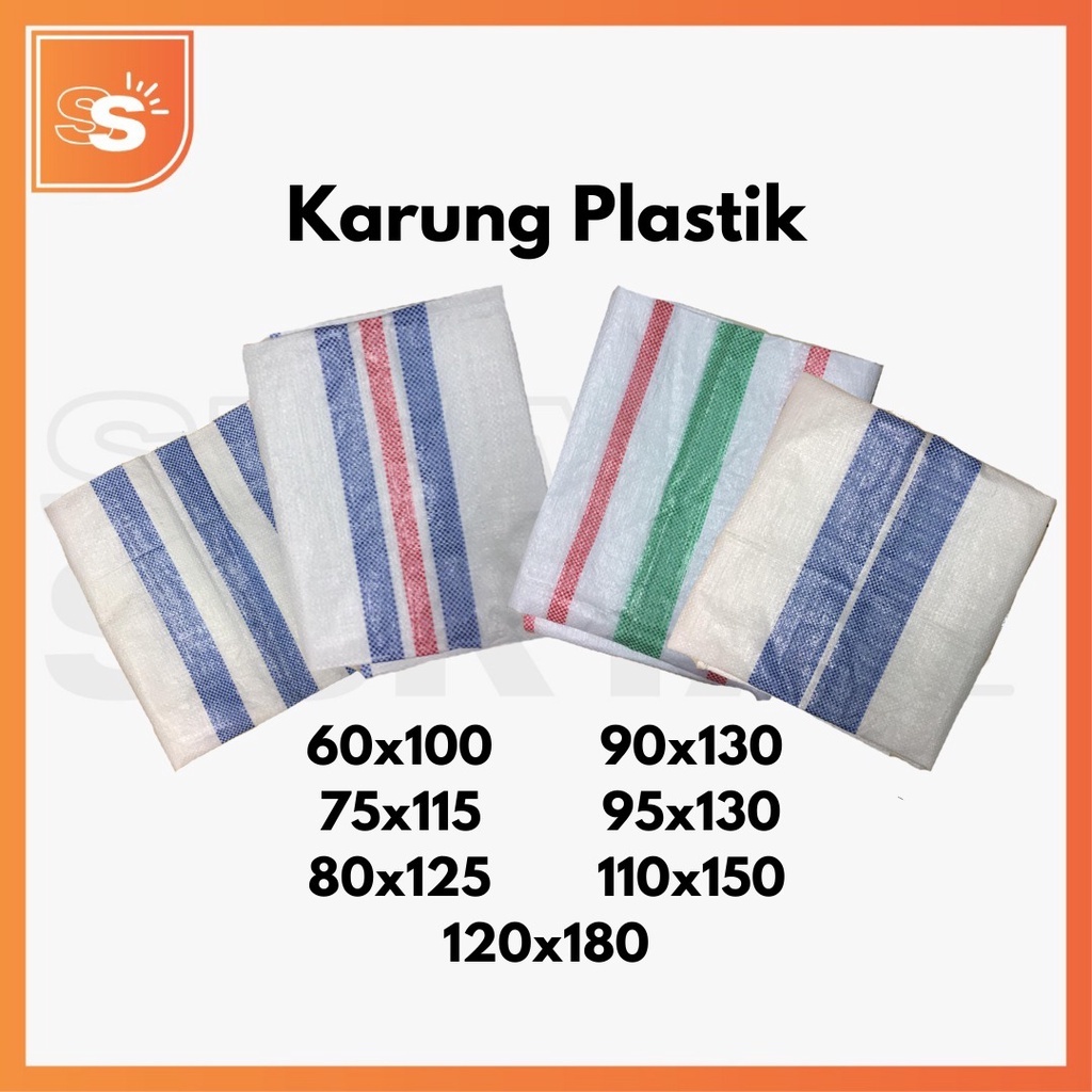 Jual Karung Plastik BARU 60x100 75x115 80x125 90x130 95x130 110x150