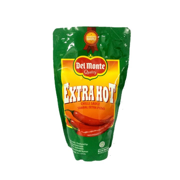 Jual Delmonte Saus Extra Hot Chilli Pouch Gr Shopee Indonesia