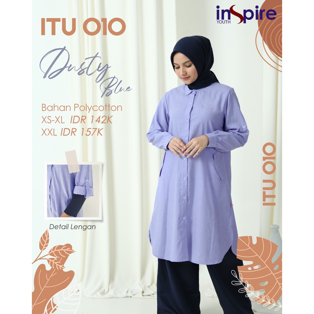 Jual Inspire Tunik Itu Polos Elegant Shopee Indonesia