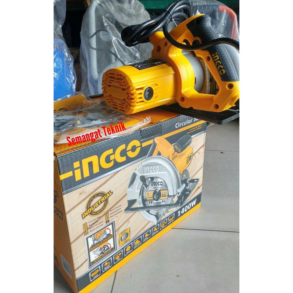 Jual New Cs Mesin Belah Potong Kayu Circular Saw Ingco Cs