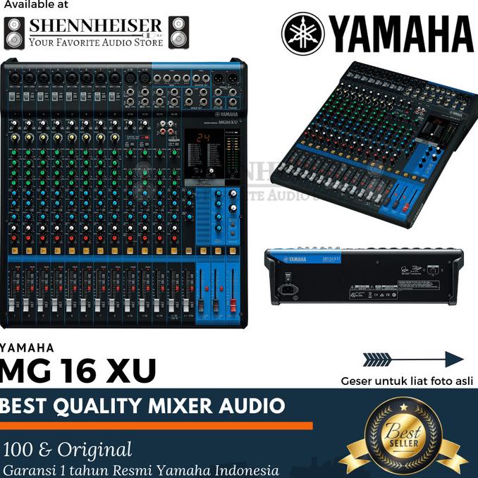 Jual Mixer YAMAHA MG 16Xu Mixer Yamaha MG 16 XU Original Garansi