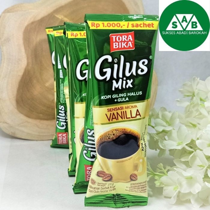 Jual Kopi Torabika Gilus Mix Vanilla 1 Renceng 10 Sachet Shopee