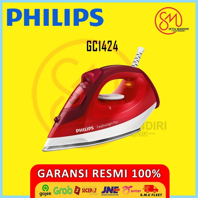 Jual Philips Gc Setrika Uap Dengan Tapak Non Stick Steam Iron Gc