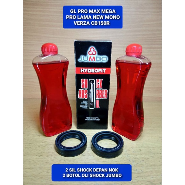 Jual Paket Seal Sil Shock Skok Depan Oli Shock Jumbo Gl Pro Max Megapro