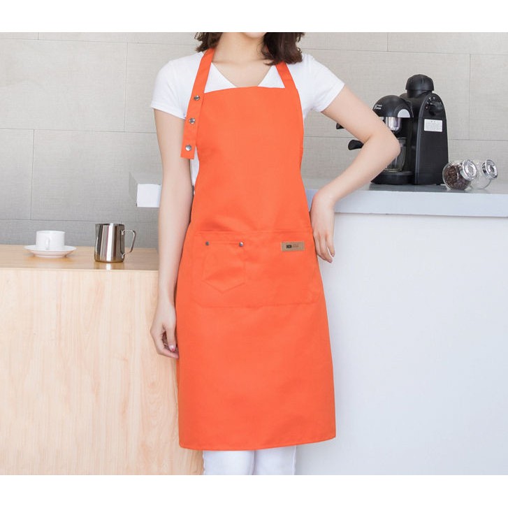 Jual Apron Celemek Barista Korean Style Pria Wanita Celemek Dapur Masak