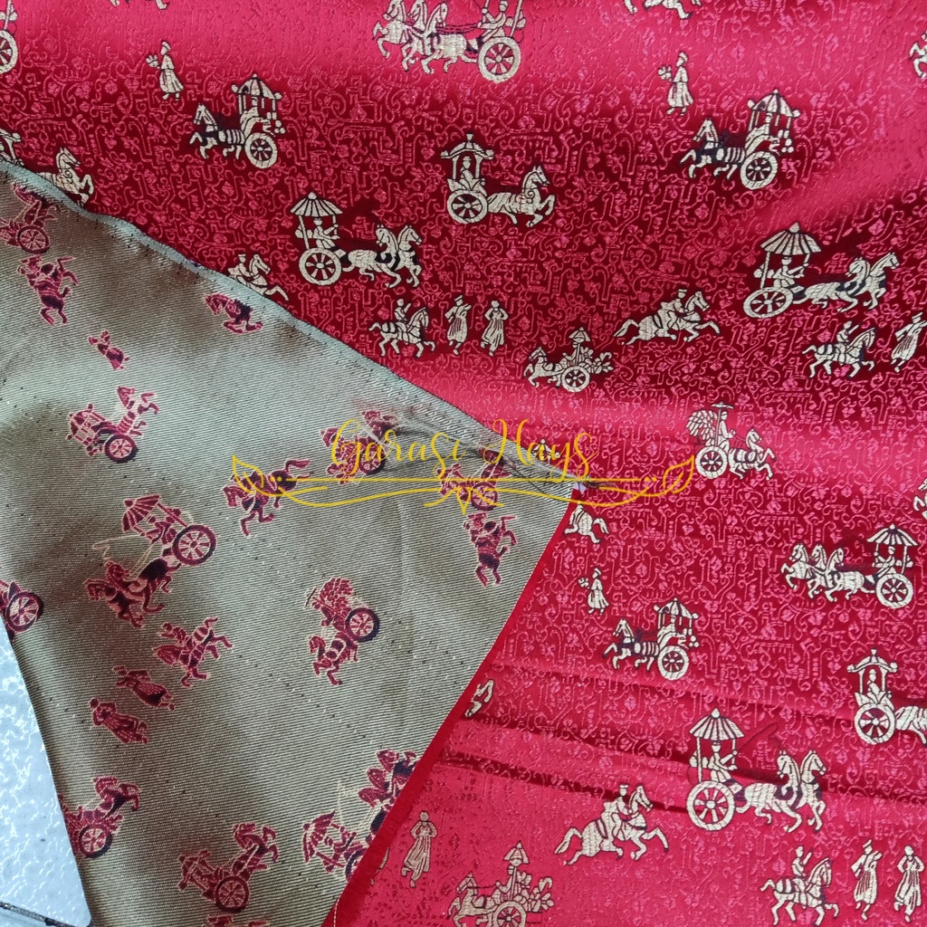 Jual Kain Cheongsam Cheong Sam Jibao China Shanghai Red Merah Cm