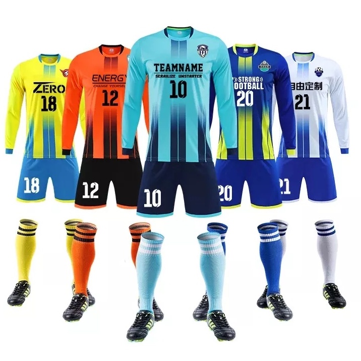 Jual Jersey Kiper Gk Lengan Panjang Printing Bola Baju Jersey Futsal