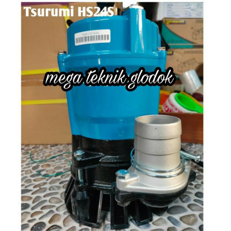 Jual TSURUMI HS2 4S POMPA CELUP AIR KOTOR SUBMERSIBLE SEWAGE Water Pump