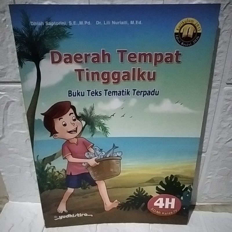 Jual Buku Teks Tematik Terpadu Daerah Tempat Tinggalku 4H Untuk SD MI