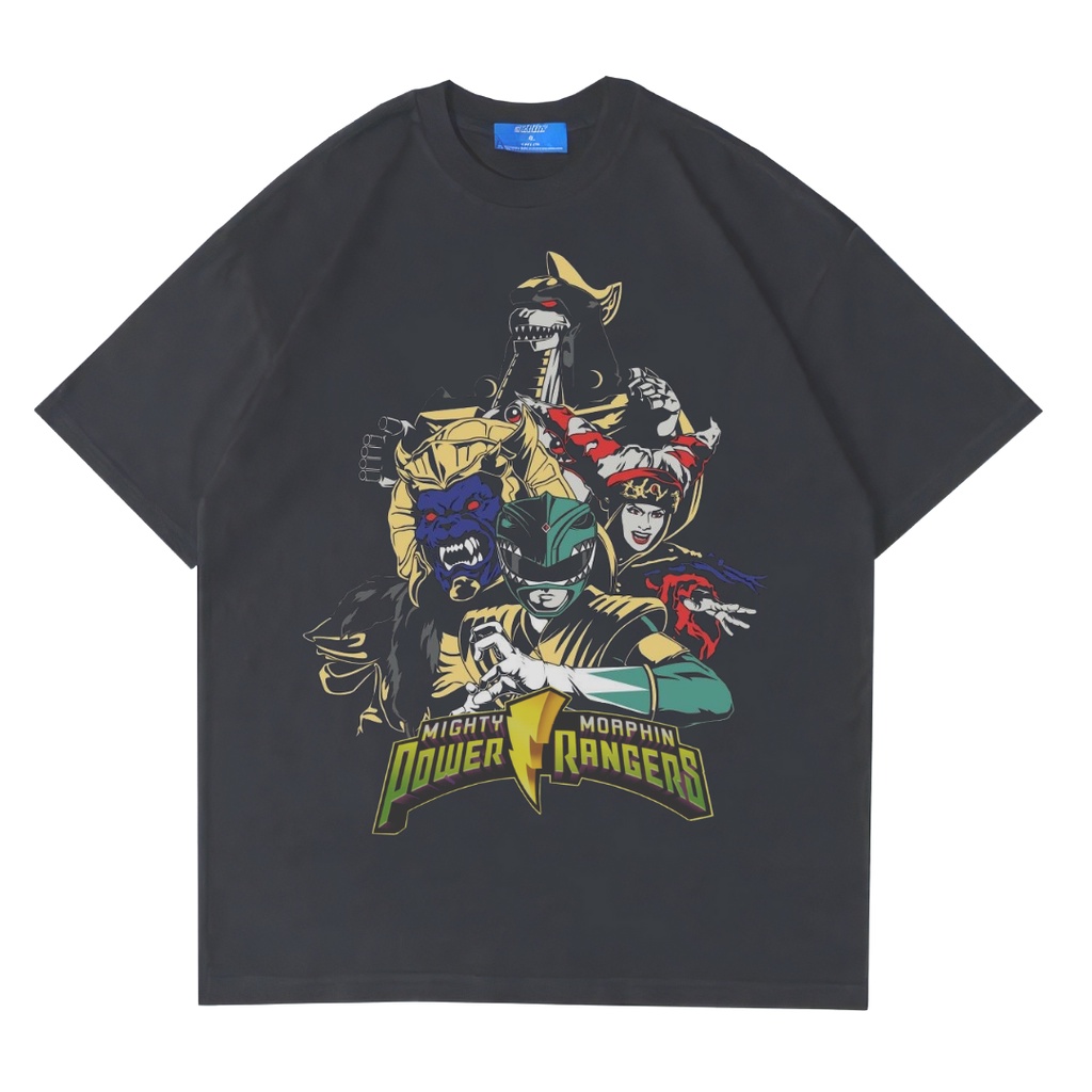 Jual Psycho Crucify Power Rangers Mighty Morphin Oversized T Shirt