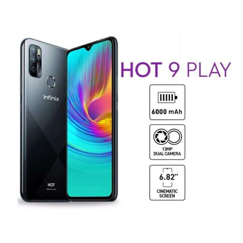 Jual HP INFINIX HOT PLAY RAM GB RESMI INFINIX HOT PLAY