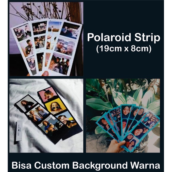 Jual Isi 6pcs Polaroid Strip Foto Strip Model Strip Polaroid