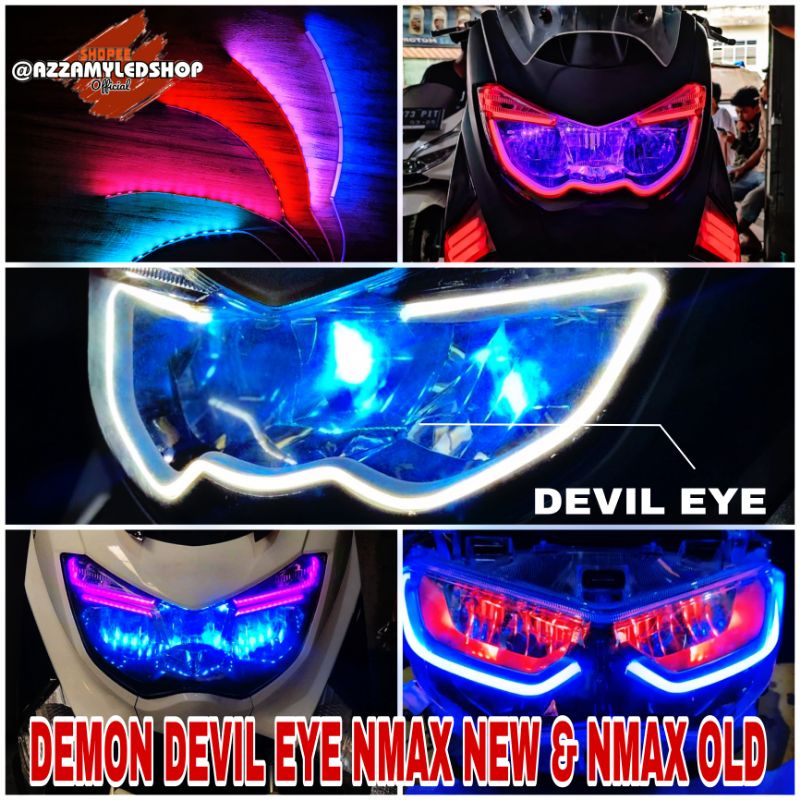 Jual Lampu Demon Eye Devil Eye Nmax New Nmax Old Harga Sepasang