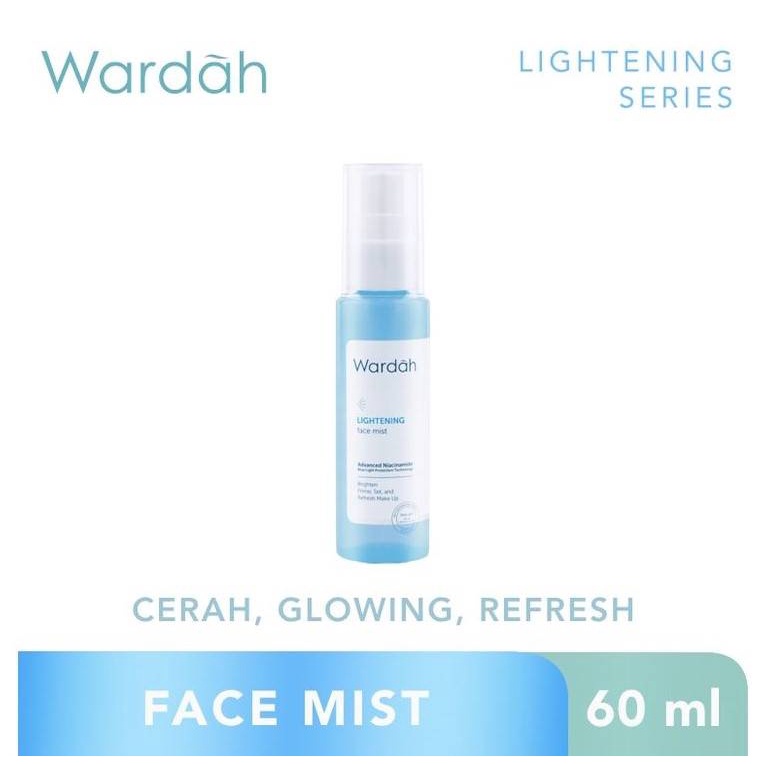 Jual Primer Setting Make Up Wardah Lightening Face Mist Spray Ml