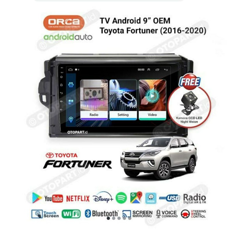 Jual Head Unit Oem Fortuner Tv Android Toyota Fortuner Tv Android