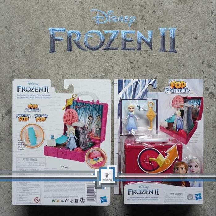 Jual Frozen 2 Pop Adventures ENCHANTED FOREST Set Pop Up Playset