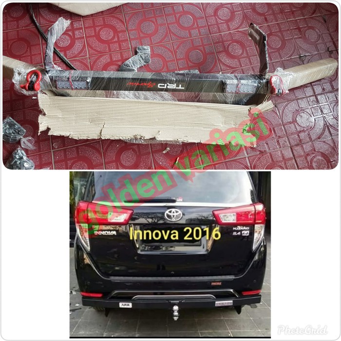 Jual Paket Towing Tanduk Arb Depan Belakang All New Innova