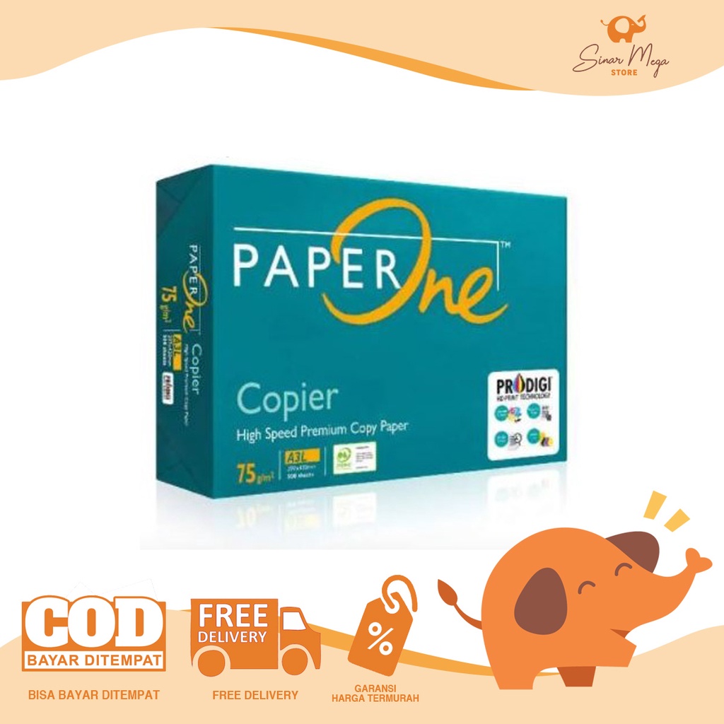 Jual Paper One A3 75gr Kertas Print Fotocopy A3 75gsm Shopee Indonesia