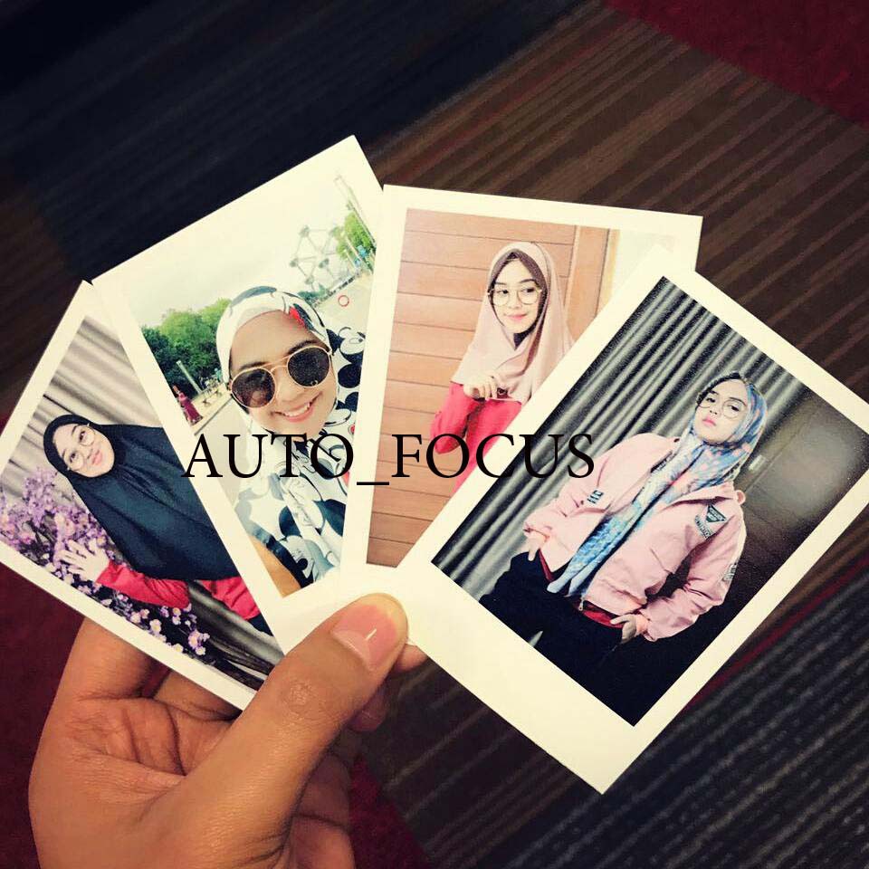 Jual Cetak Foto Polaroid R Laminasi Glossy Mengkilap Shopee Indonesia