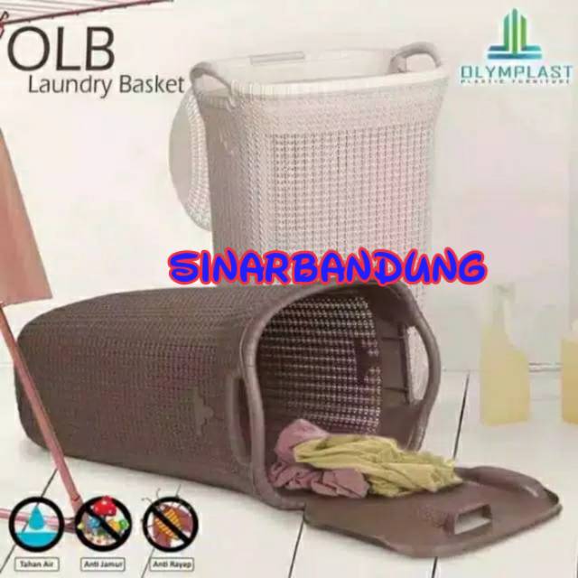 Jual Keranjang Laundry Olymplast Keranjang Rotan Keranjang Serba