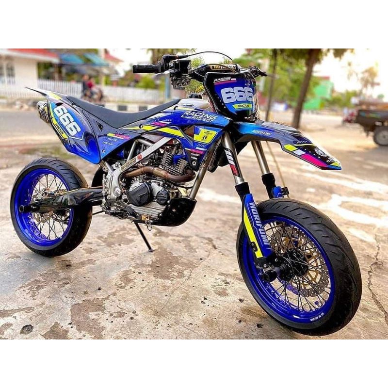 Jual DECAL KLX GORDON SUPER GLOSSY PREMIUM FULL BODY CUSTOM Shopee