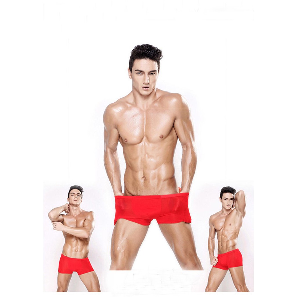 Jual Celana Dalam Pria Boxers Transparan Sexy Celana Pria Boxers Cd