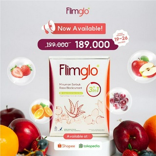 Jual Flimglo Minuman Collagen Plus Fiber Dan Ektrak Buah Sayur Pencerah