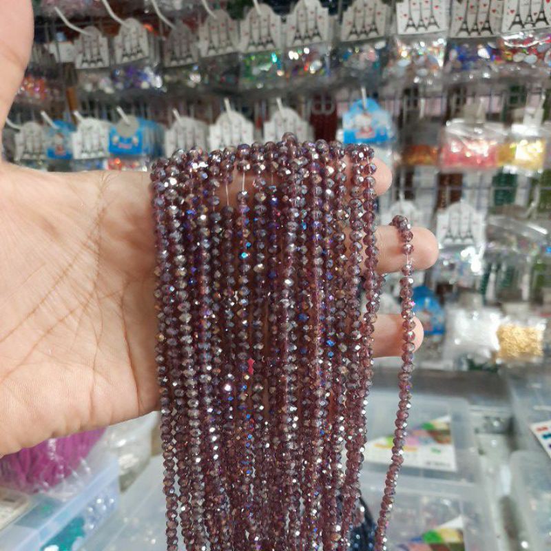 Jual Crystal Ceko 4mm Warna Murah Shopee Indonesia