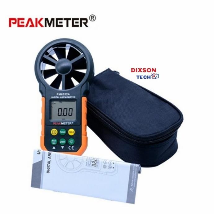 Jual Alat Ukur Kecepatan Angin Anemometer Wind Tester Peakmeter