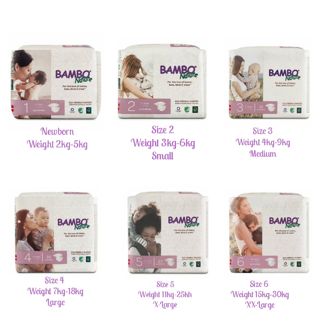 Jual Bambo Nature Diapers Tape Shopee Indonesia