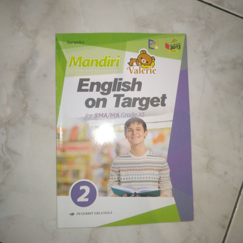 Jual Mandiri English On Target Kelas 11 SMA Bekas Shopee Indonesia