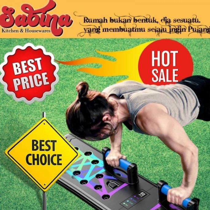 Jual Alat Bantu Papan Push Up Olah Raga Fitness Training Board Lcd