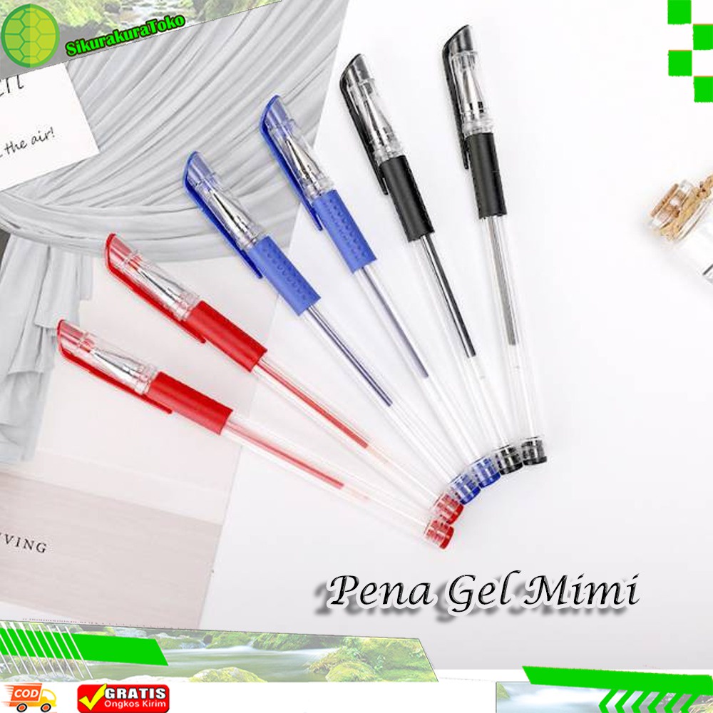 Jual Skr Pena Gel Mimi Mm Pulpen Gel Pena Murah Pena Impor Pena