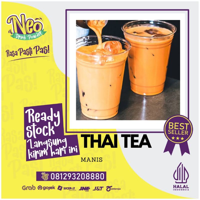 Jual Bubuk Minuman Rasa Thai Tea Kg Thai Tea Powder Bubuk Rasa Thai