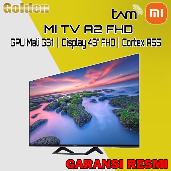 Jual XIAOMI MI TV A2 43 43 Inch 4K FHD Dolby Android SmartTV Resmi