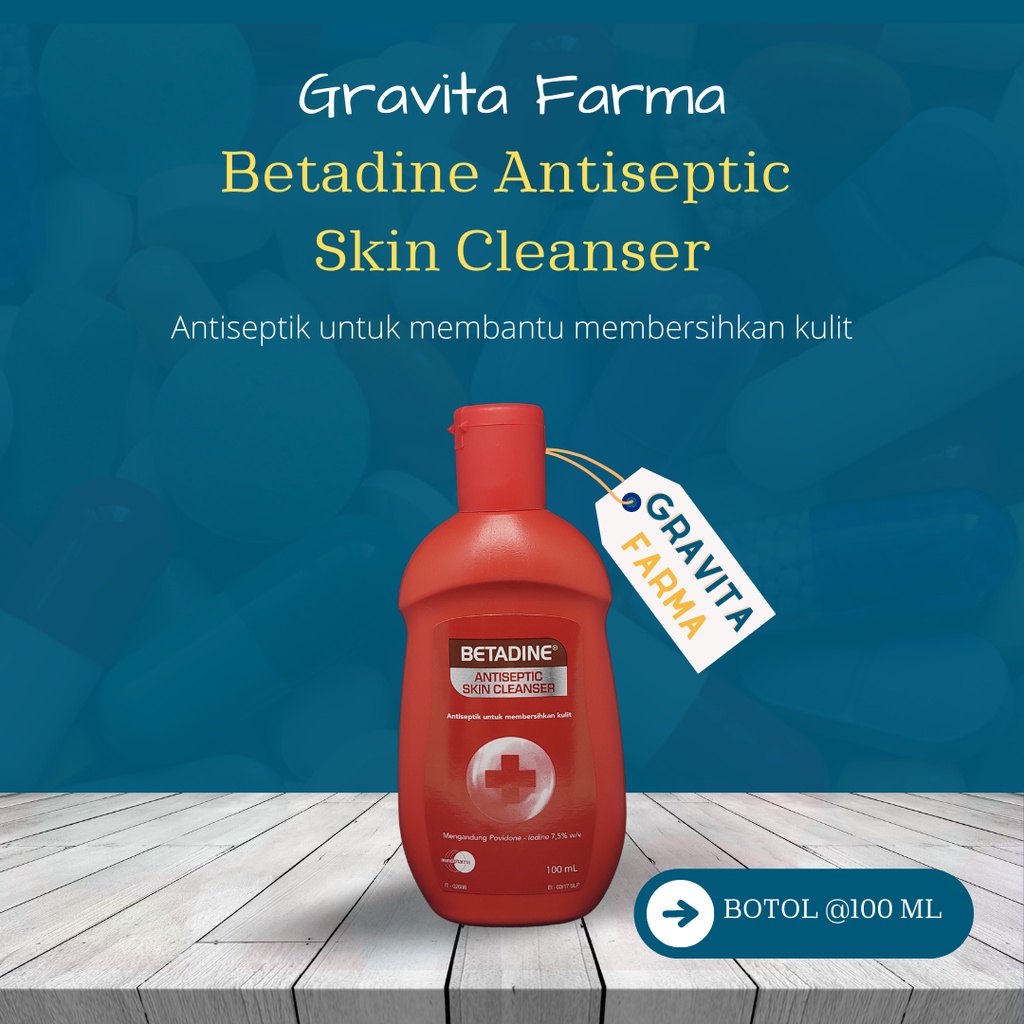 Jual Betadine Antiseptic Skin Cleanser Sabun Mandi Cair Shopee