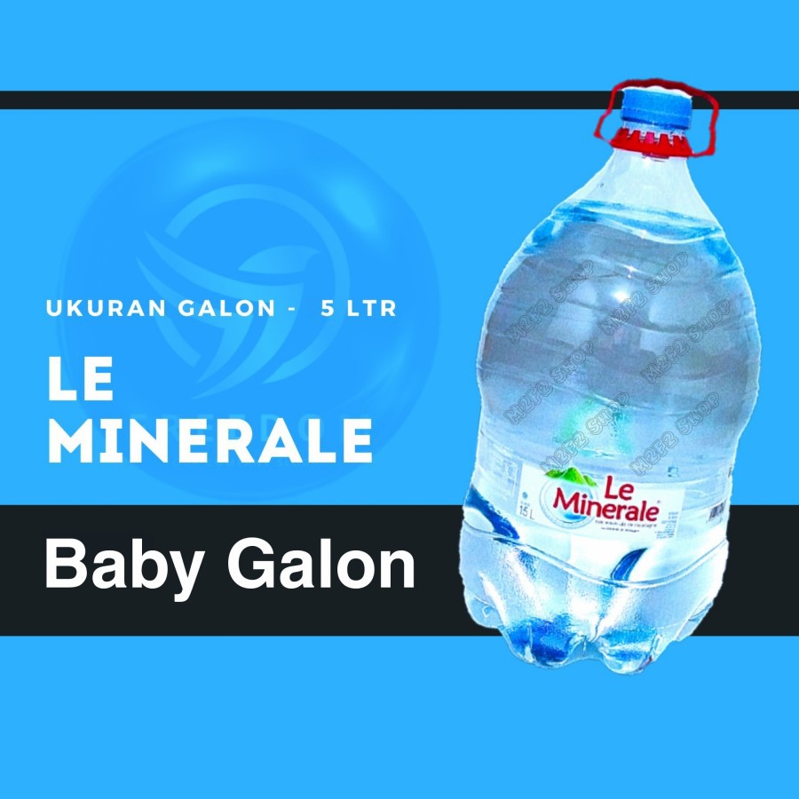 Jual Air Mineral Le Minerale Baby Galon Isi Liter Kemasan Satuan