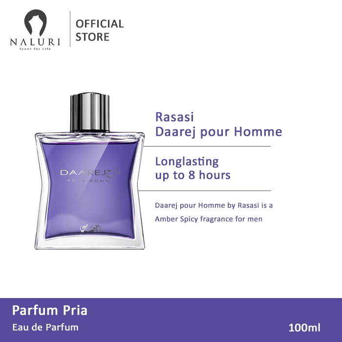 Jual Parfum Original Rasasi Daarej Pour Homme For Men EDP 100ml