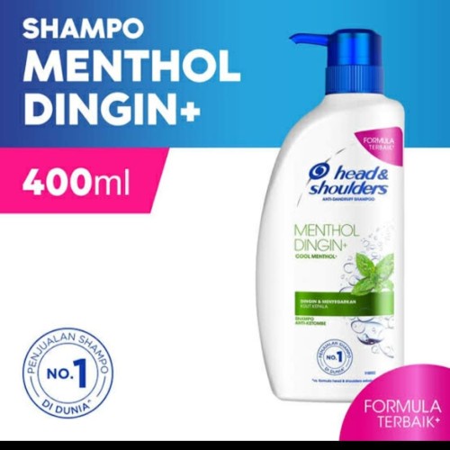 Jual Head Shoulders Shampoo Cool Menthol Anti Dandruff Smooth Silky