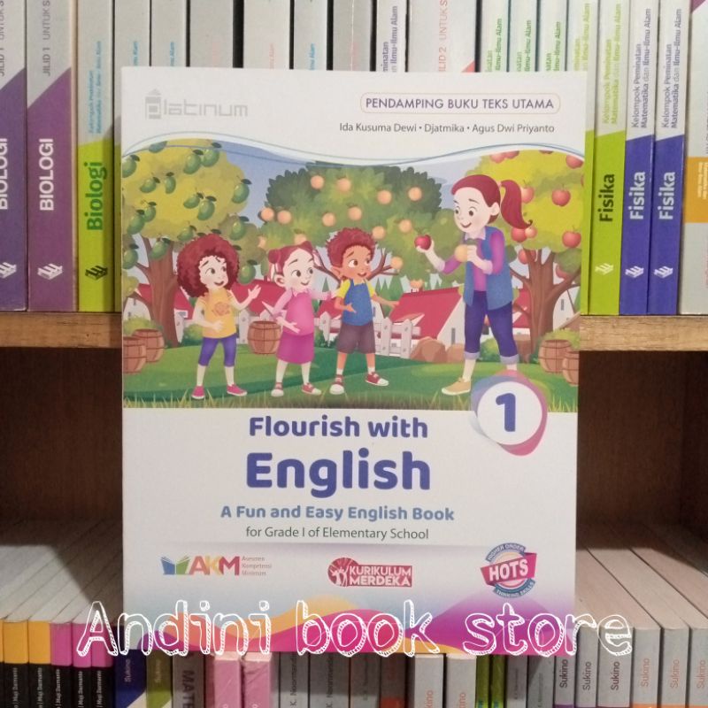 Jual Buku Flourish With English Untuk Sd Mi Kelas Dan Kurikulum