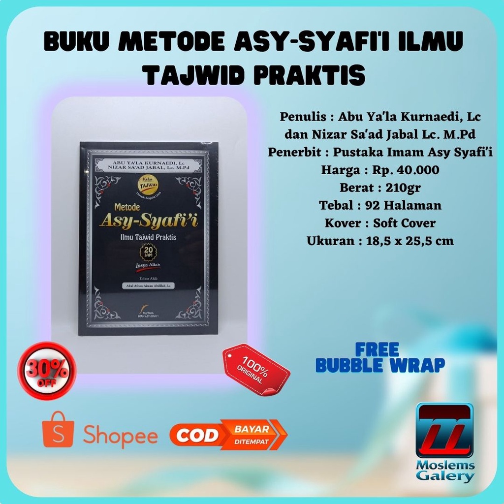 Jual METODE ASY SYAFI I ILMU TAJWID PRAKTIS Shopee Indonesia