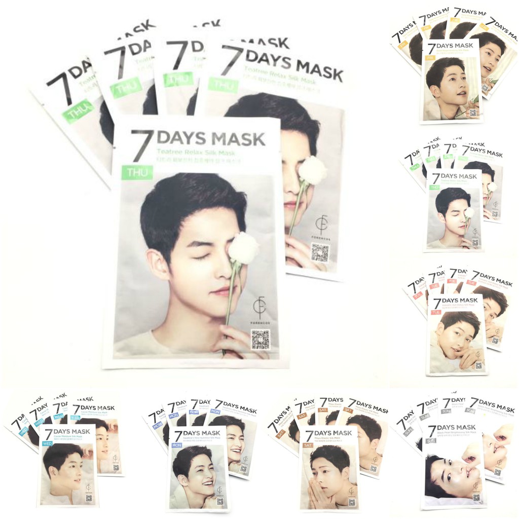 Jual Gr Forencos Days Mask Sheet Mask Song Joong Ki Masker