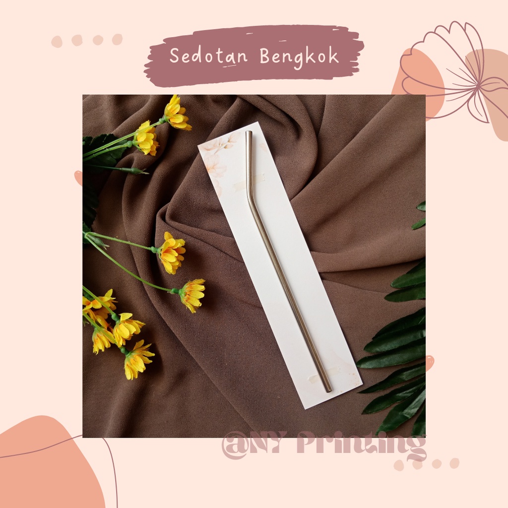 Jual Souvenir Pernikahan Sedotan Stainless Shopee Indonesia